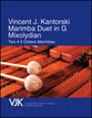 Marimba Duet in G Mixolydian P.O.D. cover